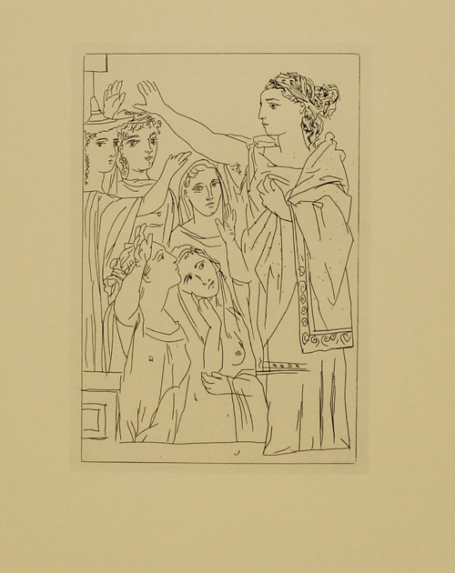 Pablo Picasso - Aristophanes, Lysistrata
