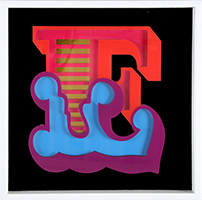 Ben Eine: New Circus 'E'