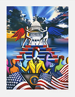 Mark Kostabi: The Dawn is Ours