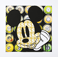 Ben Allen: Paint Cans Mickey - Yellow - Deluxe