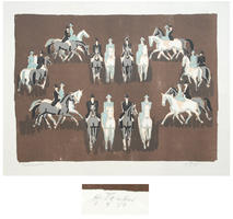 Hermann Teuber: Reiterquadrille