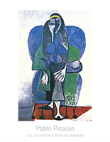 Pablo Picasso: Femme Assise a l´Lécharpe verte