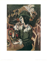 Ernst Ludwig Kirchner: Grüne Dame im Gartencafe
