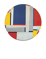 Fritz Glarner: Relational Painting Tondo Nr. 43