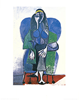 Pablo Picasso: Femme Assise A LÉcharpe Verte