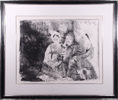 Pablo Picasso: Portrait de famille 19.6.1962; Mougins