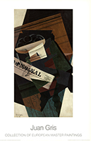 Juan Gris: Nature Morte Au Journal