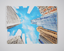 Gottfried Salzmann: View of the Sky of New York