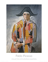 Pablo Picasso: Arlequin, Les Mains Croisees