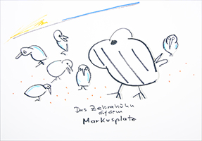Helge Schneider: Das Zebrahuhn auf dem Markusplatz