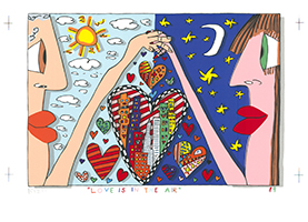James Rizzi: Love Is In The Air