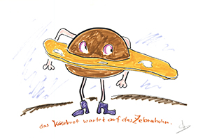 Helge Schneider: Das Käsebrot wartet auf das Zebrahuhn