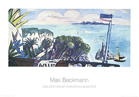 Max Beckmann: Grosse Rivieralandschaft