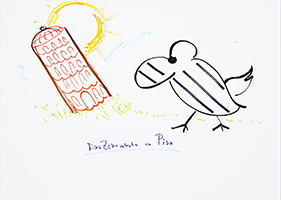 Helge Schneider: Das Zebrahuhn in Pisa