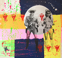 Shuby: Silvery Moon Canvas
