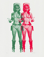 Shuby: Candy Barr (green red)