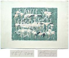 Hermann Teuber: Flamingos