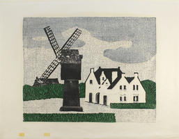 Hermann Teuber: Windmühle