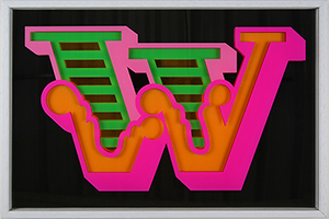 Ben Eine: New Circus 'W'
