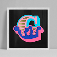 Ben Eine: New Circus 'G'