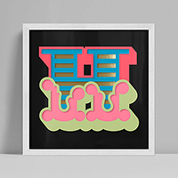Ben Eine: New Circus 'H'