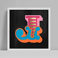 Ben Eine: New Circus 'J'