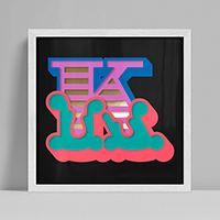 Ben Eine: New Circus 'K'