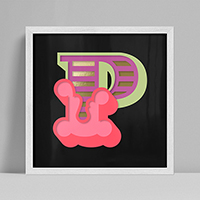 Ben Eine: New Circus 'P'