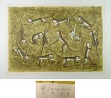 Hermann Teuber: Affen