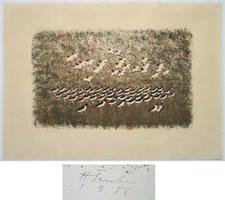 Hermann Teuber: Vogelschwarm